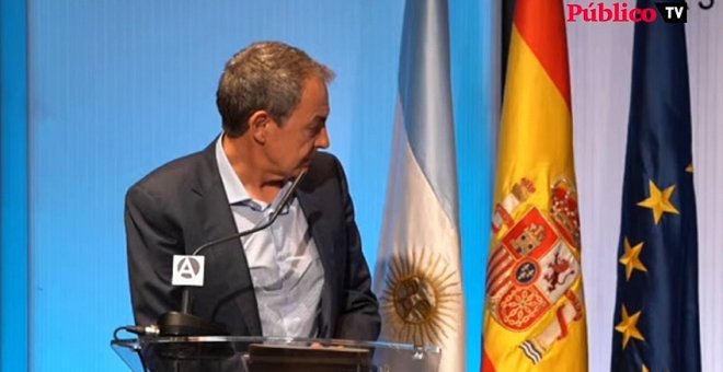 José Luis Rodríguez Zapatero: "No se puede ser un demócrata auténtico si no se apoya la reivindicación de aquellos que  sufrieron la injusticia de una dictadura"