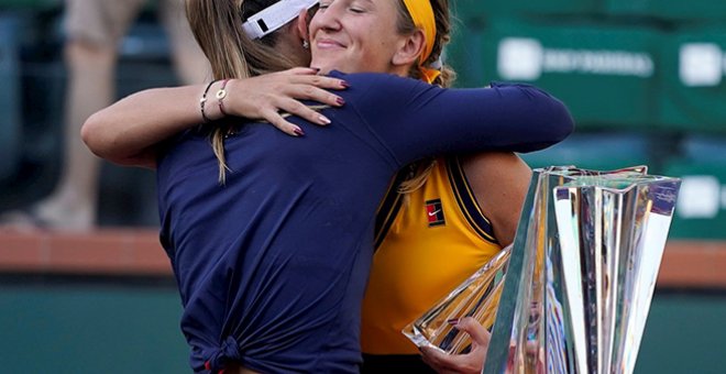 Las emocionantes palabras de la tenista Paula Badosa a su adversaria tras ganar Indian Wells