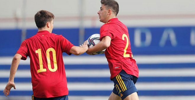 Pablo Torre, titular con la Selección Española sub-19 en el empate contra Israel