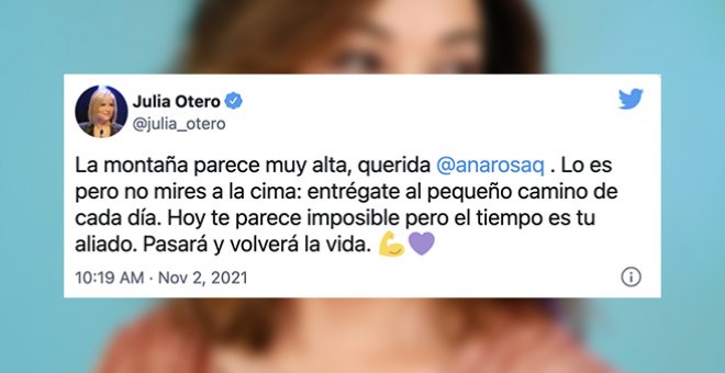 "Hoy te parece imposible pero el tiempo es tu aliado": las reacciones ante la noticia del cáncer de mama de Ana Rosa Quintana