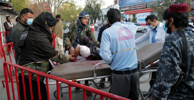 Al menos 25 muertos y 40 heridos en un atentado en un hospital militar de Kabul