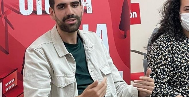 Víctor Camino, el nuevo líder de las Juventudes Socialistas aspira a facilitar la interlocución de los jóvenes
