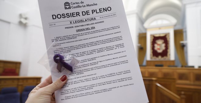 Unanimidad en las Cortes de Castilla-La Mancha para condenar la violencia machista y reclamar más políticas de género