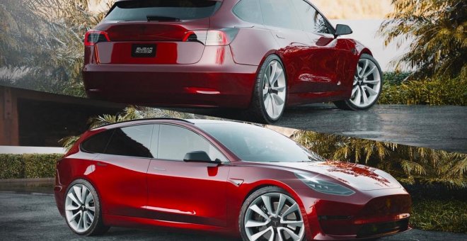 El Tesla Model 3 Touring es el coche eléctrico definitivo, pero tiene un defecto