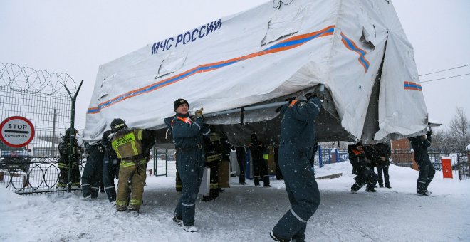 Al menos 52 muertos en un accidente en una mina en el norte de Rusia