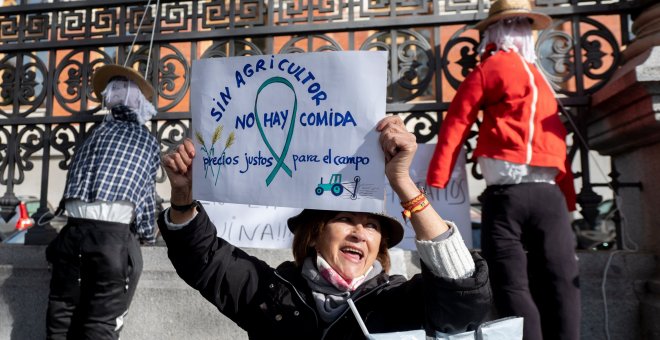 Miles de agricultores se movilizan en Mérida: "En defensa de nuestro campo"