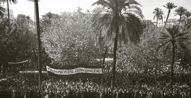 Andalucía a 44 años del 4D: salto económico sin convergencia