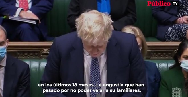 Boris Johnson pide perdón: "Hubo cosas que simplemente no hicimos bien y debo asumir responsabilidades"