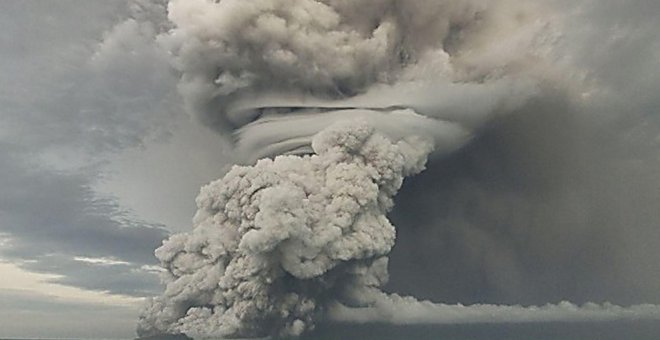 Detectadas ondas acústicas en los Pirineos procedentes de la explosión del volcán de Tonga