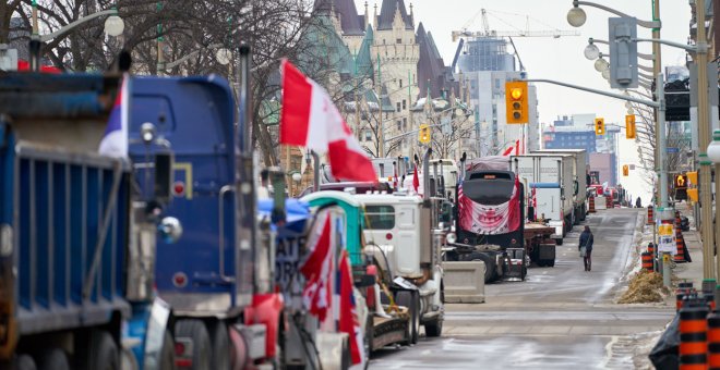 Ontario declara el estado de emergencia por las protestas contra las medidas por la covid-19 en Canadá