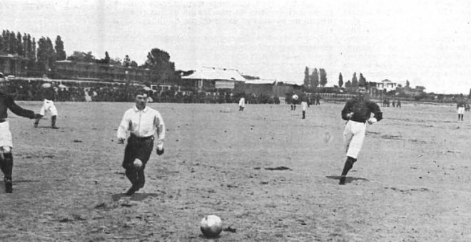 Polémica del año 1908: ¿'Football', 'fuboll' o balompié?