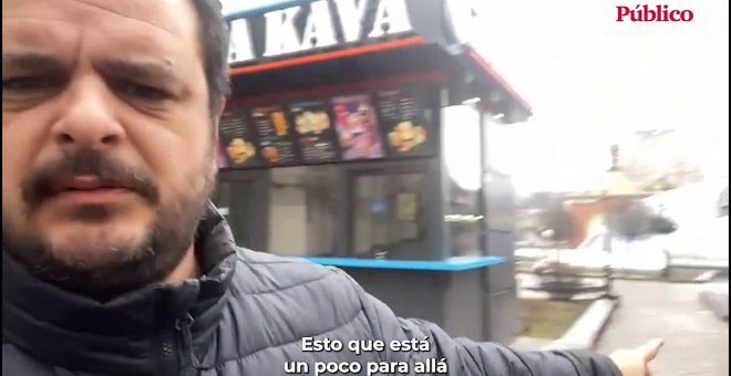VÍDEO | Alberto Sicilia, enviado especial a Kiev: "Vemos cómo la gente está intentando escapar"