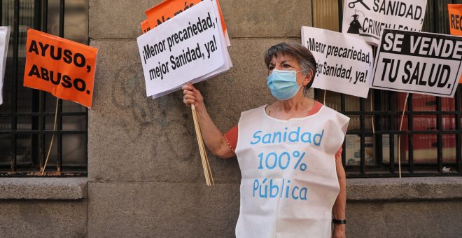 IU convoca una concentración en Madrid para exigir la reapertura de las Urgencias en Atención Primaria