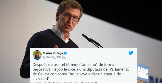 "Basta ya de banalizar la salud mental": críticas a Feijòo por decir a Ana Pontón que "le va a entrar una crisis de ansiedad"