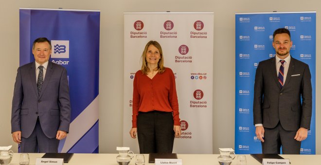 Acord entre la Diputació de Barcelona i Agbar per impulsar iniciatives destinades a persones en situació de vulnerabilitat