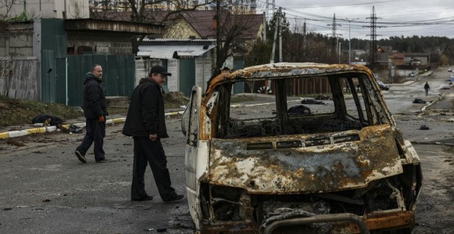 HRW y la UE denuncian "aparentes crímenes de guerra" y "atrocidades" en las zonas de Ucrania bajo control ruso