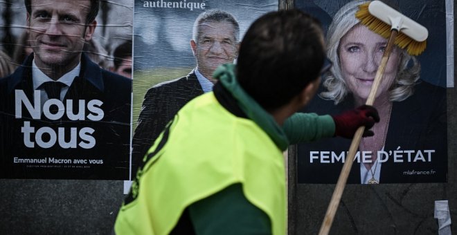 Francia repite cartel: Macron y Le Pen se enfrentarán en la segunda vuelta de las elecciones