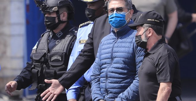 Extraditan al expresidente hondureño Juan Orlando Hernández a Estados Unidos