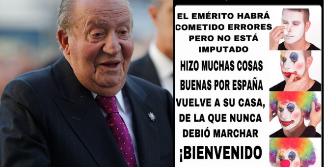 "Por mi parte, Juan Carlos no es bienvenido": los tuiteros reaccionan al inminente regreso del emérito a España