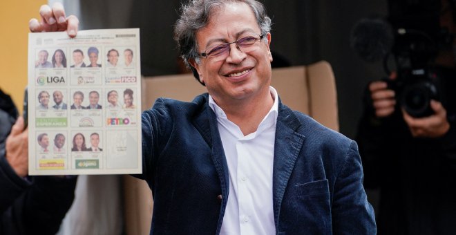 Concluye la jornada de votación en Colombia: Petro expresa su "esperanza de cambiar la historia" y llevar la izquierda al poder