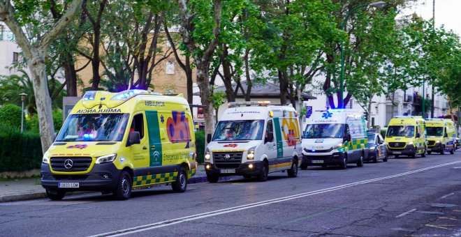 La falta de ambulancias desespera a la población de la Sierra Sur de Sevilla