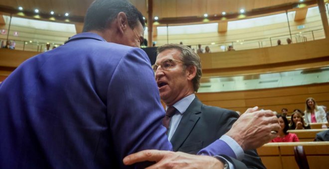 Sánchez venderá en el Senado sus logros en la UE y evidenciará las contradicciones de Feijóo