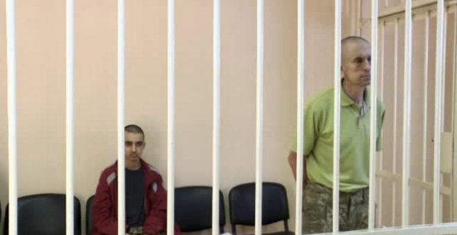 Condenan a muerte en Donetsk a dos soldados británicos y un marroquí