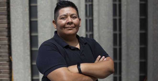 Patrick Gamarra, policía trans en Perú: "Me discriminaban, estaba escondido"