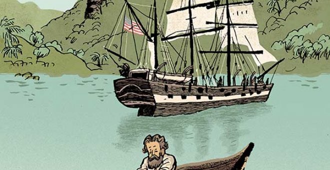 Herman Melville: engullido por Moby Dick