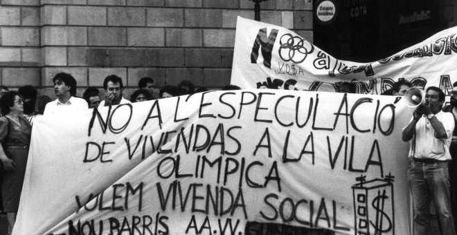 L'oposició silenciada contra l'especulació, la privatització i la venda de la Barcelona olímpica