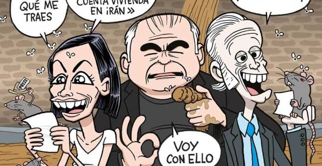 La portada de 'El Jueves' baja hasta las cloacas del periodismo con Inda, Ferreras y Pastor de protagonistas