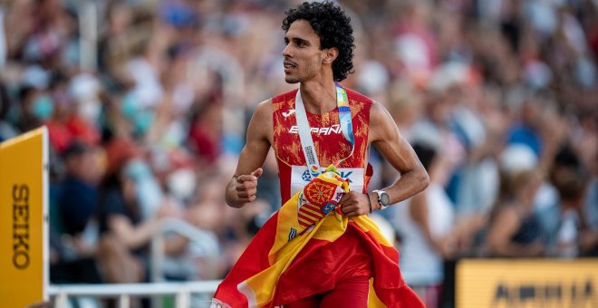 Mohamed Katir gana el bronce en la final de 1.500 del Mundial de atletismo
