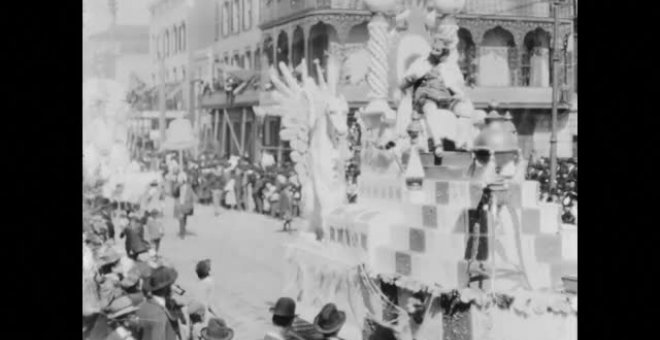 El Museo de Luisiana expone el vídeo más antiguo del Mardi Gras