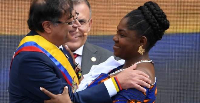 Gustavo Petro jura como primer presidente de izquierdas en la historia de Colombia