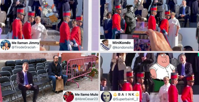 Los memes más tronchantes con el rey Felipe VI sentado ante la espada de Bolívar: "Campeón de las sillas musicales"