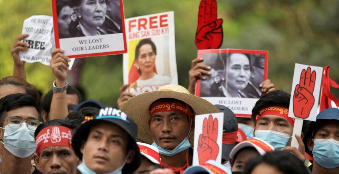 Un tribunal militar de Myanmar condena a otros seis años de cárcel a Aung San Suu Kyi