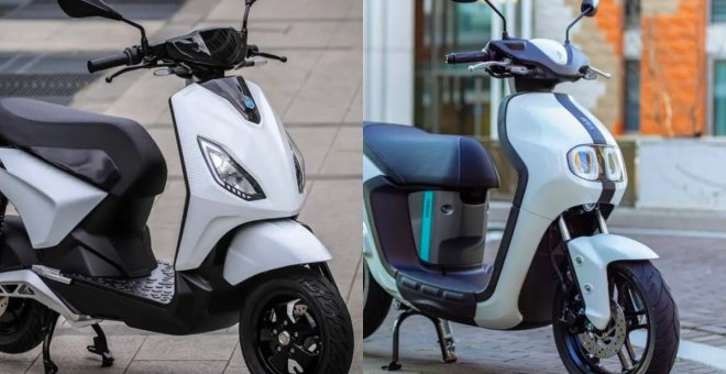 Yamaha Neo's y Piaggio One, dos scooters eléctricos rivales de dos de las marcas más grandes