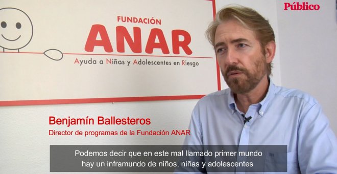 Benjamín Ballesteros, de Fundación ANAR: "Tenemos que proteger a los menores"
