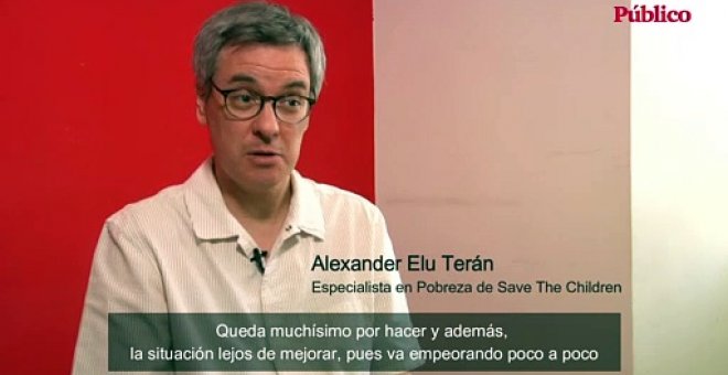 Alexander Elu Terán, de Save The Children: "Las becas comedor tienen que garantizar una comida saludable y ahora no funciona así"