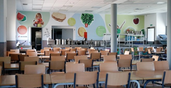 Sanidad elimina las restricciones covid en los comedores escolares y los colegios recuperan la normalidad