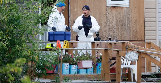 La Policía de Canadá ordena el arresto de los dos sospechosos de la matanza en una reserva indígena