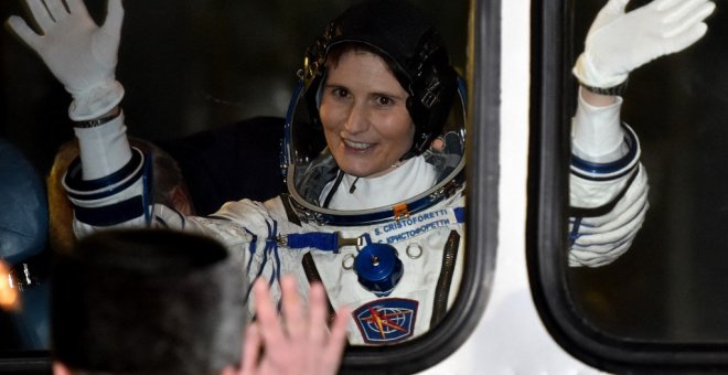 Samantha Cristoforetti será la primera mujer europea comandante de la Estación Espacial Internacional