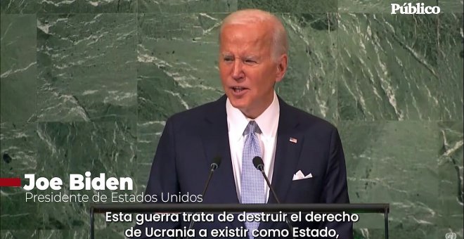 Biden pide ampliar el Consejo de Seguridad de la ONU mientras Irán advierte de la llegada de "un nuevo orden"