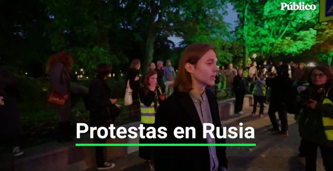Más de 1.000 detenidos en las protestas en Rusia contra la movilización parcial de Putin