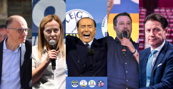Estos son los principales protagonistas de las elecciones en Italia