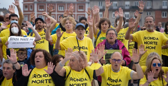 El Gobierno asturiano no responde a una pregunta sobre los intereses económicos de la Ronda Norte