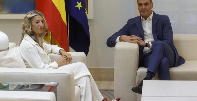 El doble papel de Sánchez y Díaz en el último debate: aliados contra Vox y contrincantes