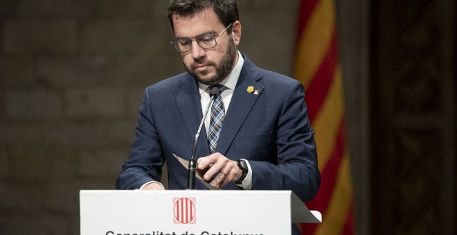 Set dates clau que resumeixen la legislatura catalana i la presidència d'Aragonès