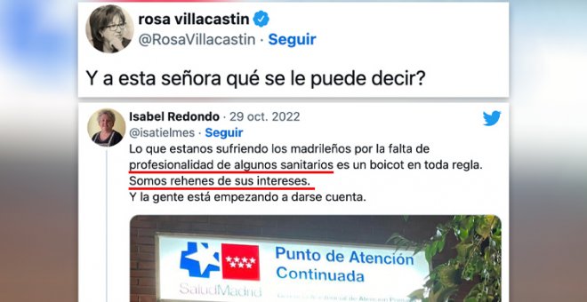 El bochornoso mensaje de una diputada del PP de Madrid culpando a los sanitarios: "Imagínate votar por esta persona"