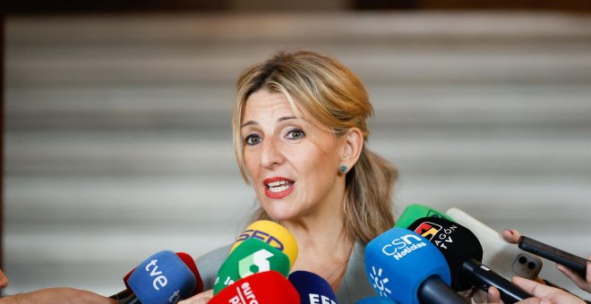 Yolanda Díaz: "Lo sucedido en la valla de Melilla merece una investigación"